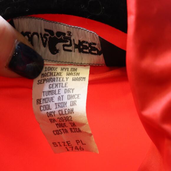 Vintage Aqua Sheen Lightweight rain coat size Petite Large - Picture 7 of 7